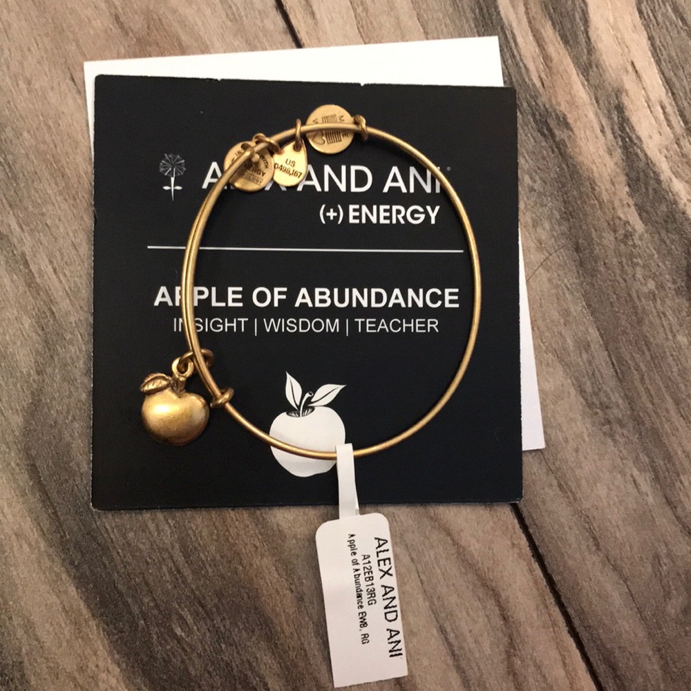 Alex and Ani Apple oh Abundance bracelet